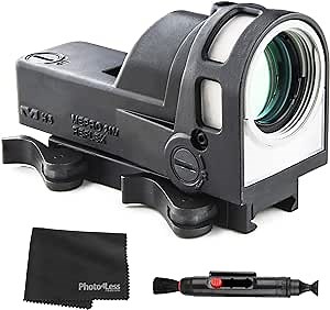 Mepro M21 Day/Night Self-Illuminated Reflex Sight + Lens Cleaning Kit and Cloth (Bullseye)