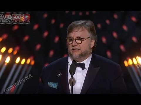 GUILLERMO DEL TORO Ganador OSCAR 2018, MEJOR DIRECTOR Discurso ANTI MUROS