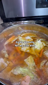 7.5K views · 1.5K reactions | Today I had 3 sick kids. So I took them to the Dr and came straight home to make them caldo de pollo in this hot weather! While the chicken cooked I worked out. I only do it for 25 mins a day just so my aguado isn’t so aguado lol they all ate and feel a tad but better. #adayinthelife #elpasofoodies #sick #caldodepollo #growwithjo | Huevonalife | Facebook
