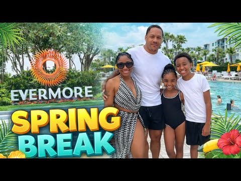 Spring Break 2026… Evermore Resort Orlando with Our Family. One for the 📕 #therushingsworld