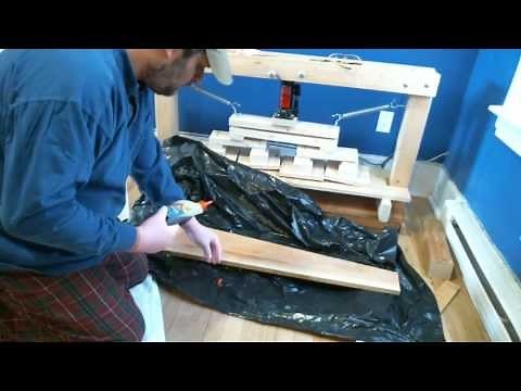 gunstock laminating with polyurethane glue
