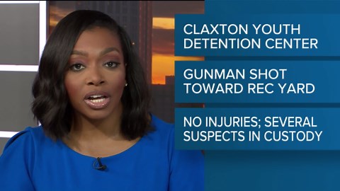 No injuries after masked gunman fires shots toward rec yard at Georgia youth detention center