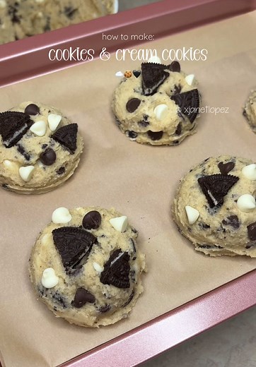 Delicious Homemade Cookies and Cream Cookies Recipe
