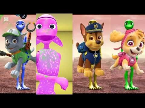 Alien Dance Challenge 🛸 | Paw-Style Funny Dance Animation Compilation