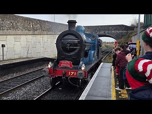 Ex GNR(I) S Class 4-4-0 No.171 Slieve Gullion at Maynooth & Dublin Connolly. 13/12/25