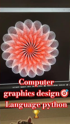Computer Graphics Design🎯🎶||#Shorts🎯#Tranding🥉#ViralReels #Python🏆#CGDesign🏆#GraphicsDesign🥉#Design