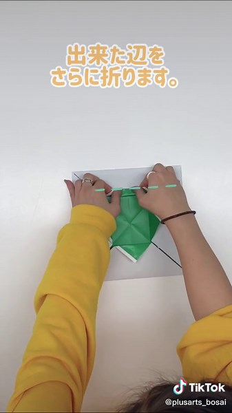 一枚の紙から仕切りがある食器を作れる？！！紙食器を折ってみよう！難易度高 #tiktok教室 #防災 #折り紙 #キャンプ #工作 #チャレンジ