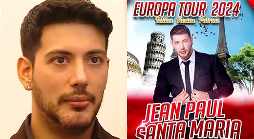Jean Paul Santa María denuncia haber sido estafado por empresario que se encargó de su gira en Europa