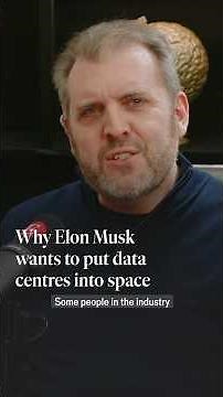 Why Elon Musk wants to put data centres into space | The Economist