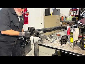 Porsche 928 Torque Tube Rebuild — Bearing Removal