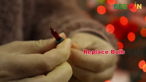 Hopolon Red Christmas Mini String Lights 2 Set 50Count 13Feet Incandescent Bulb Mini String Lights Waterproof for Indoor Outdoor Christmas Tree Garland Birthday Wedding Party Festival Decor,Red