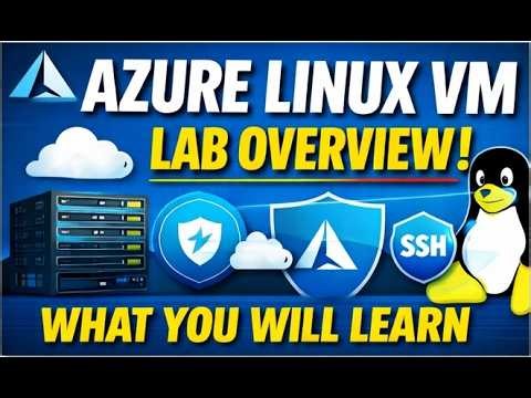 Azure Linux Virtual Machine Lab Overview | What You Will Build Step by Step