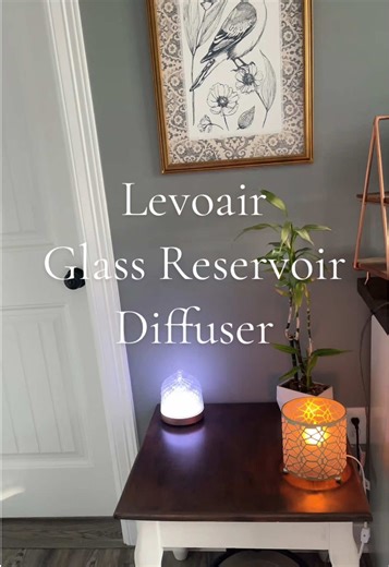 A diffuser that doesn’t look like a diffuser. So beautiful and functional! @Levoair offical Store #diffuser #tiktokshopfinds #essentialoildiffuser #asthetic