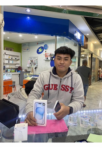 Unboxing the New iPhone 15 Blue 256GB