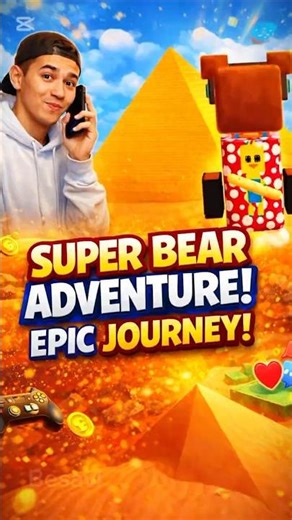 “Ultimate Super Bear Adventure Hero’s Journey 🐻💥” #superbearadventure