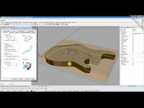 RhinoCAM 2016 Bridges/Tabs Overview