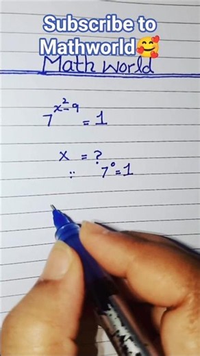 | Beauty Of Math | A Nice Exponential Equation | #shorts #shortfeed #maths