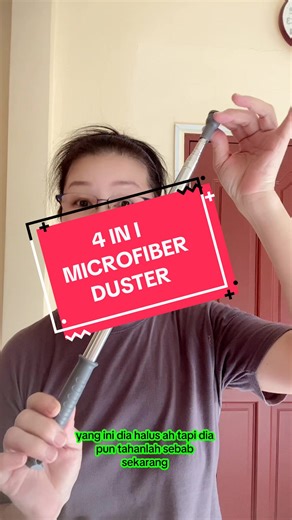 4 in 1 Microfibre Duster for Effective Home Cleaning
