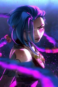 Jinx Braids Arcane For iPhone Live Wallpaper – Free Animated Desktop Background | Live Wallpapers for PC: 67,000  Free 4K Animated Wallpapers