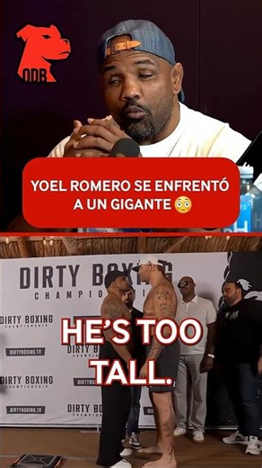 Yoel Romero faced a 6'7" 285lbs GIANT!