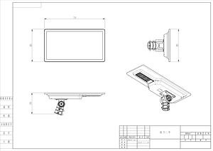 [Hot Item] 50W 100W 150W Solar Panel Road Street Light Solar LED Street Lights