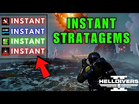 *NEW* INSTANTLY Activate STRATAGEMS With the press of a button Helldivers 2