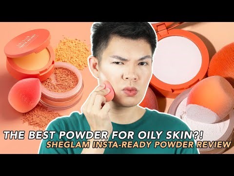THE BEST SETTING POWDER FOR OILY SKIN?! SHEGLAM INSTA-READY POWDER REVIEW AND WEAR TEST!