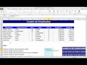 Funciones Basicas de Excel 2010