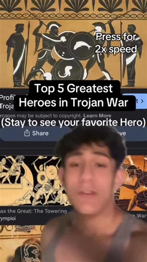 Abbas A. Kazmi on Instagram: "Top 5 GREATEST Warriors in the Trojan War. The top strongest and best fighters that fought in the Trojan War including Odysseus who fought in the war before he went on his Odyssey. Diomedes is my GOAT and the greatest Greek Hero in Greek Mythology. #odysseus #greekmythology #epicthemusical"