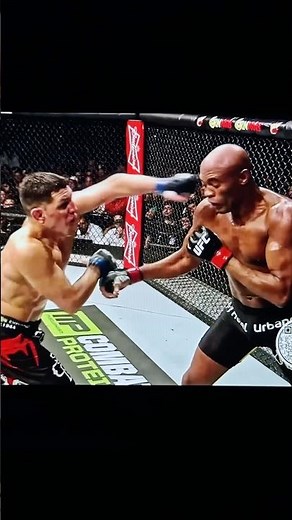 Anderson Silva vs Nick Diaz #shorts