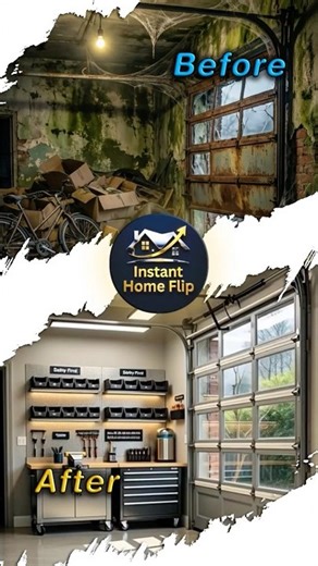 Dirty Garage Turned Premium Workshop! 🔥