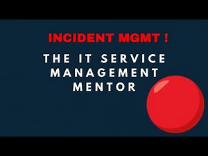 ITIL4 - Incident management - a high level 101
