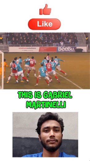 Gabriel Martinelli super goal⚡