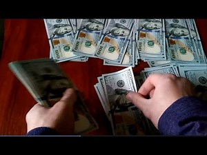 Counting $10,000 Cash Money