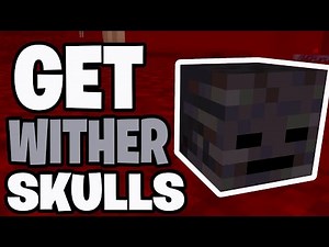 How To Get Wither Skulls Fast In Minecraft! - Tutorial