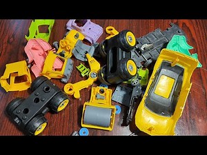 🚗✨ “Fixing Broken Toy Cars | Assembling 3 Vehicles from Parts | Toy Repair & Build”