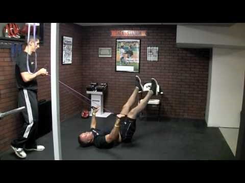 Advanced Ab Exercise - SUPER "X" MAN AB CRUNCHES!
