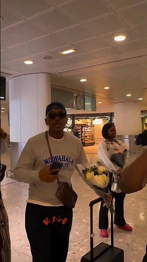 timini and bimbo spotted on the plane going to London #nollywood #timiniegbuson #bimboademoye