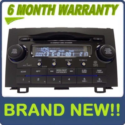 2007 - 2011 HONDA CRV CR-V OEM XM AM FM Radio 6 Disc Changer MP3 Receiver 1PN1 | eBay