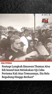 Sir Thomas Alva Edi Sound saat melakukan uji coba pertamanya terhadap penemuan revolusionernya, Sound Hyper Vibration Unit JAV-146. Alat ini dirancang untuk menghasilkan getaran suara berfrekuensi tinggi yang mampu menciptakan efek euforia mendalam bagi pendengarnya, hingga tubuh mereka bergetar dan lingkungan sekitar terasa ikut beresonansi. Dalam prosesnya, Thomas bekerja tanpa henti, bahkan rela begadang selama berhari-hari, untuk menyempurnakan teknologi ini agar aman sekaligus memunculkan s