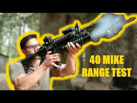 AIRSOFT INNOVATIONS 40 MIKE RANGE TEST - Airsoft Amigos Review