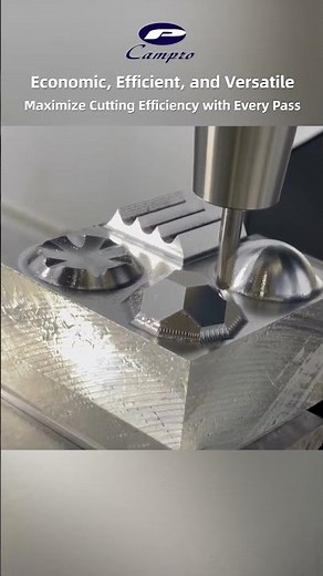 Campro CNV-750 高速高精密立式加工中心實機展示 | High-Speed CNC Machining with CNV-750