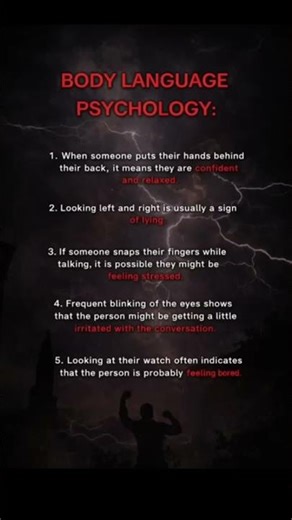 Body Language Psychology Facts | HiddenHuman Behavior Signs