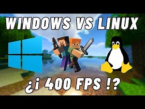 ¿Windows o Linux para Gaming? | La Comparativa DEFINITIVA ⚔️ (MINECRAFT JAVA y BEDROCK)