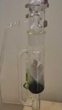 SOXHLET extraction method #experiemnt #separation #plantbiology #Hot extraction method