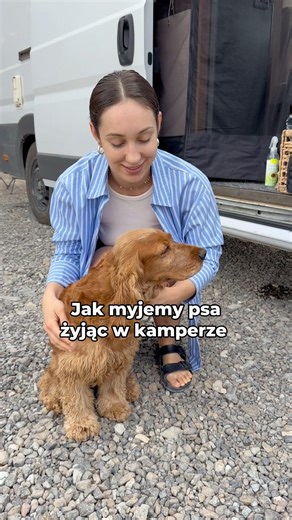 Jak myjemy psa żyjąc w kamperze? 🐶