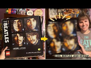 Beatles Lego Art Revisited: Building All Four Beatles at Once