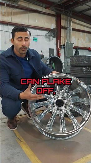 Can a chrome wheel be repaired?