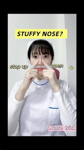 Stuffy Nose? Try This Nurse Trick for Instant Relief