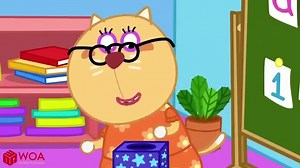 Wolf Family Stop Eating Spicy Food Wolfo Kids Stories About Healthy Habits Kids Cartoon